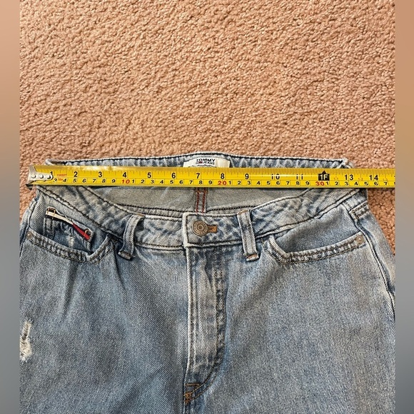 TOMMY HILFIGER Ultra High-rise Wide Leg Ripped Jeans - Picture 4 of 9